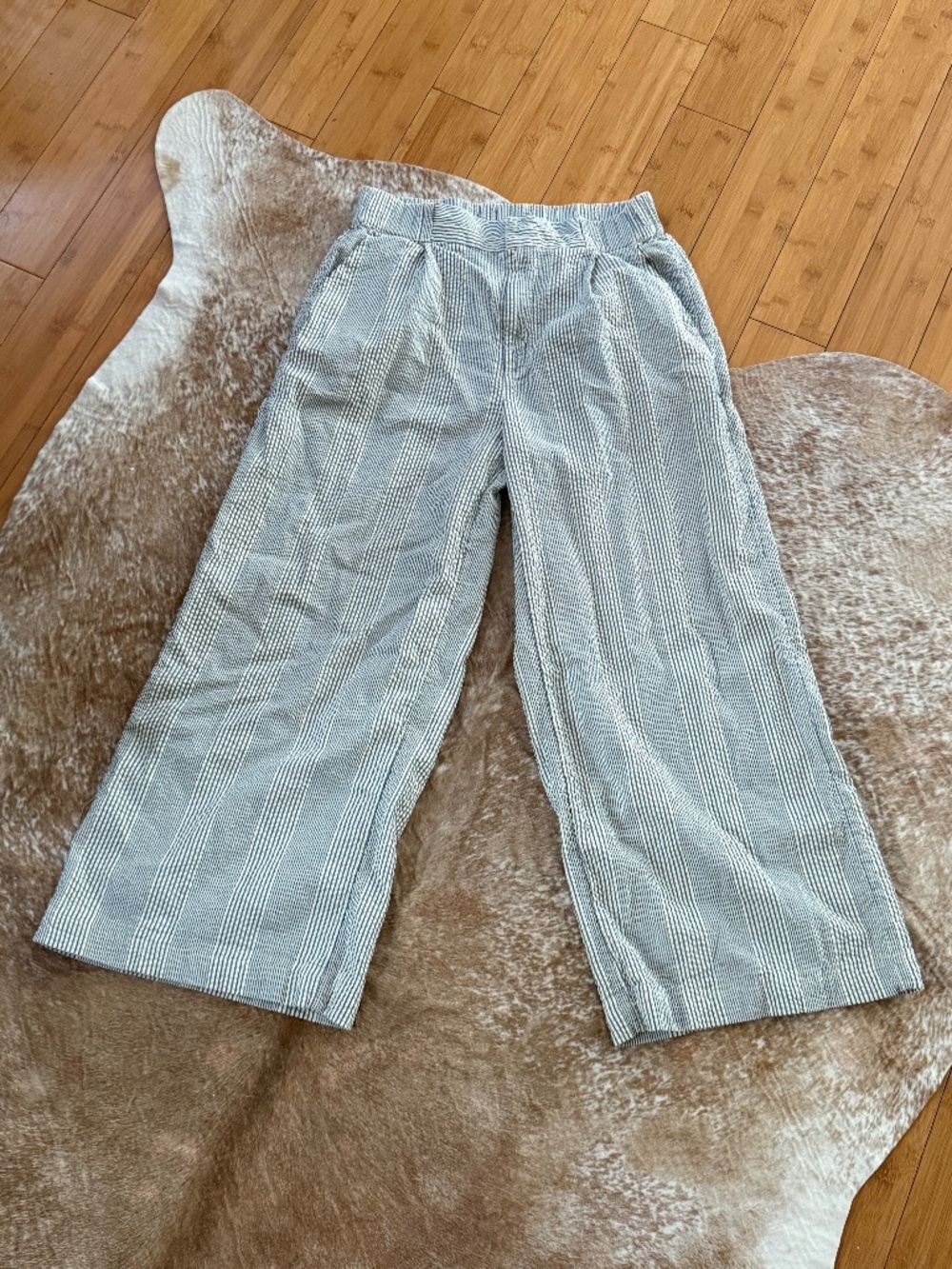 Free People Seersucker Pants